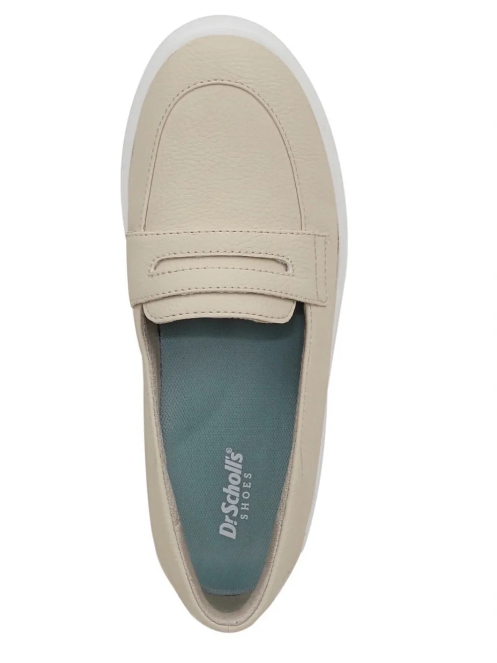 Dr. Scholl's Cream Slip-On Penny Loafer Sneaker